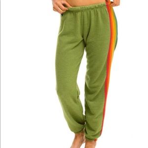 Aviator Nation Women’s 6 stripe sweatpants